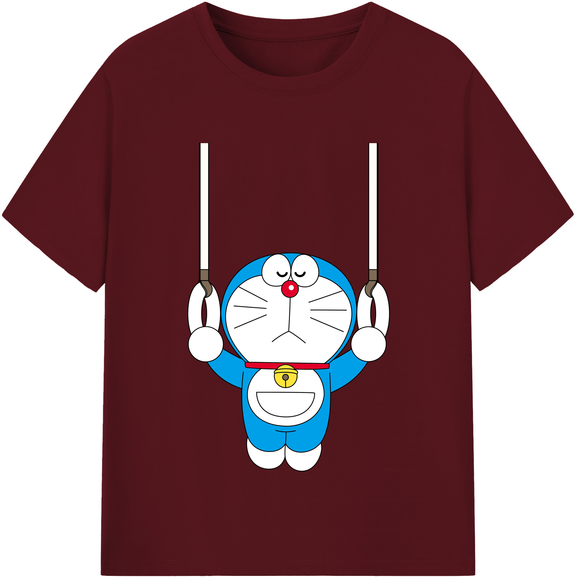 （画像用） ドラえもん Doraemon 綿100％半袖Tシャツ（フロントプリント）